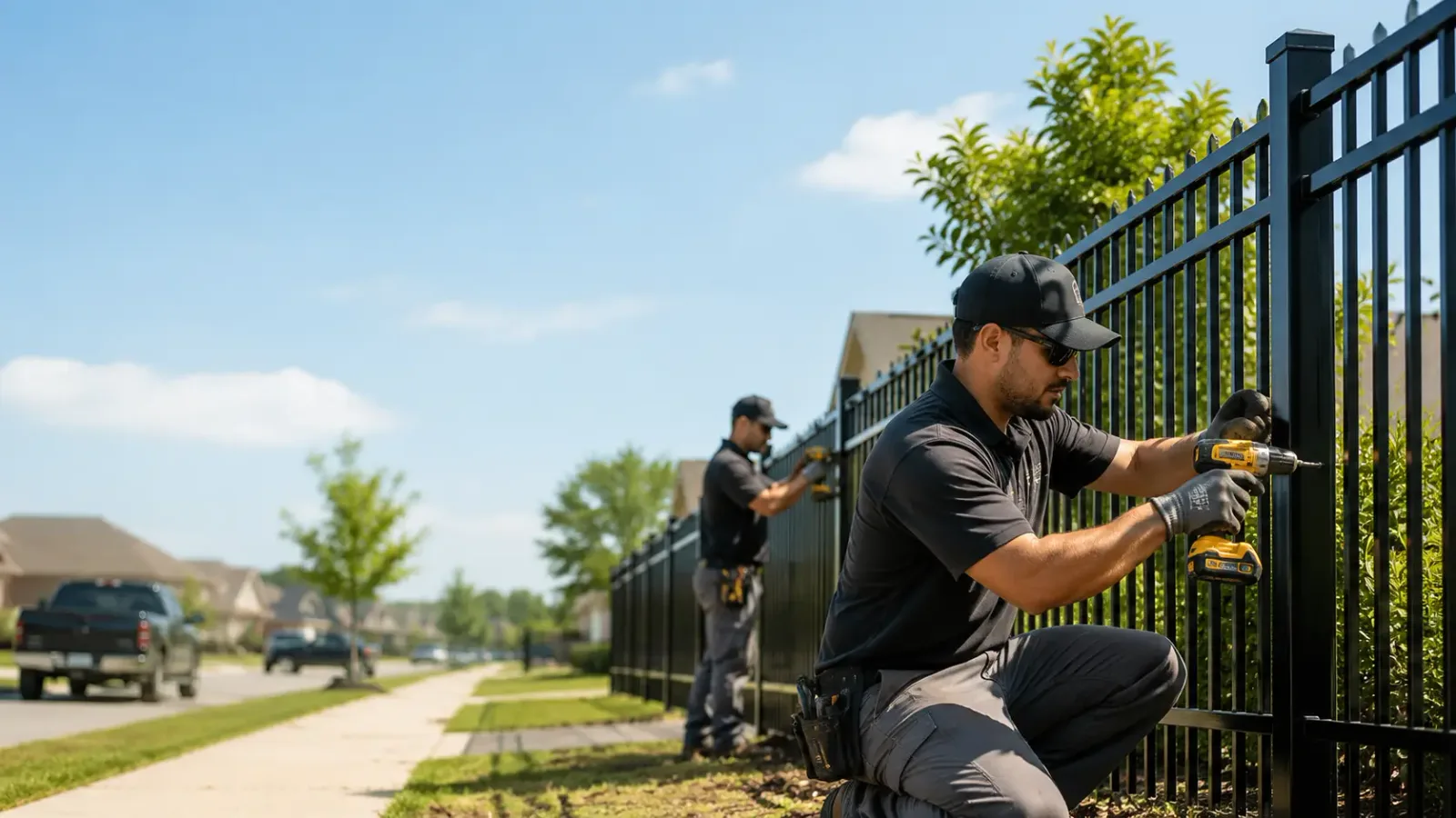 Metal Fence Installation in Charleston, SC